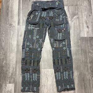 Johnny Was Women’s Crochet Cargo Pants Size 6